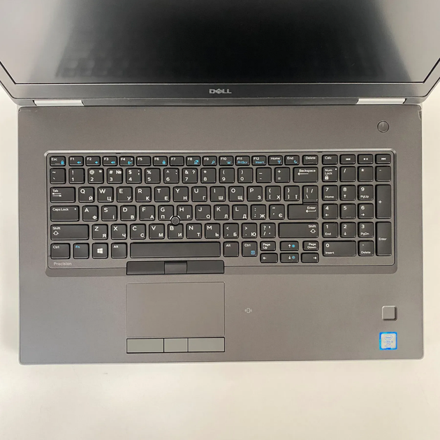 Мобильная рабочая станция Б-класс Dell Precision 7740 / 17.3" (3840x2160) IPS / Intel Core i5-9400H (4 (8) ядра по 2.5 - 4.3 GHz) / 16 GB DDR4 / 512 GB SSD / nVidia Quadro RTX 3000, 6 GB GDDR6, 192-bit / TouchID / WebCam б/у + Подарок Мышь / USB - изображение 6