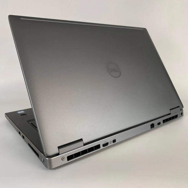 Мобильная рабочая станция Б-класс Dell Precision 7740 / 17.3" (3840x2160) IPS / Intel Core i5-9400H (4 (8) ядра по 2.5 - 4.3 GHz) / 16 GB DDR4 / 512 GB SSD / nVidia Quadro RTX 3000, 6 GB GDDR6, 192-bit / TouchID / WebCam б/у + Подарок Мышь / USB - изображение 10