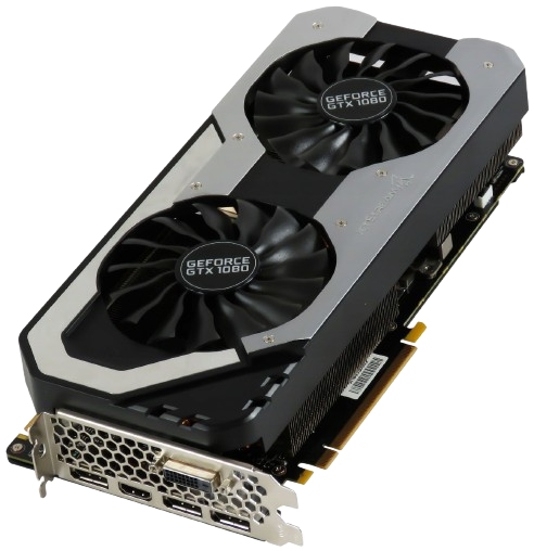 Відеокарта GeForce GTX 1080 8GB Palit Super JetStream (NEB1080S15P2-1040J) Б/В - зображення 2