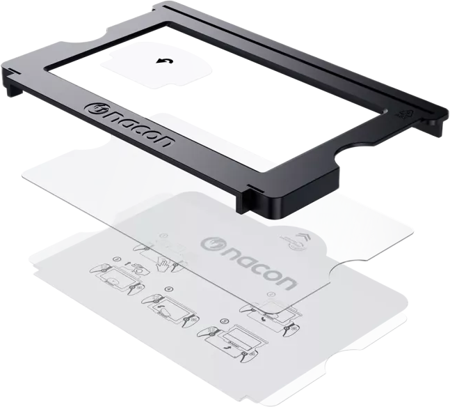 Szkło hybrydowe Nacon High-resistance screen protector do Playstation Portal (3665962027808) - obraz 2