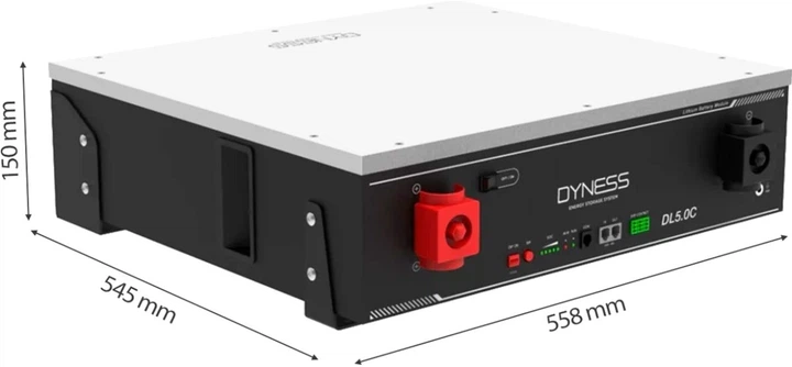 Акумуляторна батарея з підігрівом Dyness DL5.0C 5.12KWH 51.2V 100AH - зображення 5