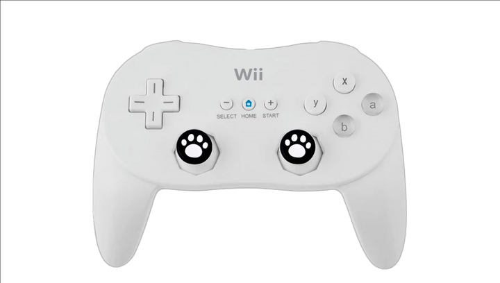 Накладки на Стики 2шт RMC Cat Paw Nintendo Switch Wii Steam Deck Black - Фото 3 Накладки на Стики 2шт RMC Cat Paw Nintendo Switch Wii Steam Deck Black - изображение 3