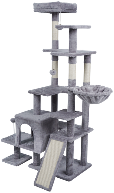 Когтеточка для кошки Rebel Animals 75 x 40 x 152 см RA-1008 (5901890130448) - Фото 2 Когтеточка для кошки Rebel Animals 75 x 40 x 152 см RA-1008 (5901890130448) - изображение 2