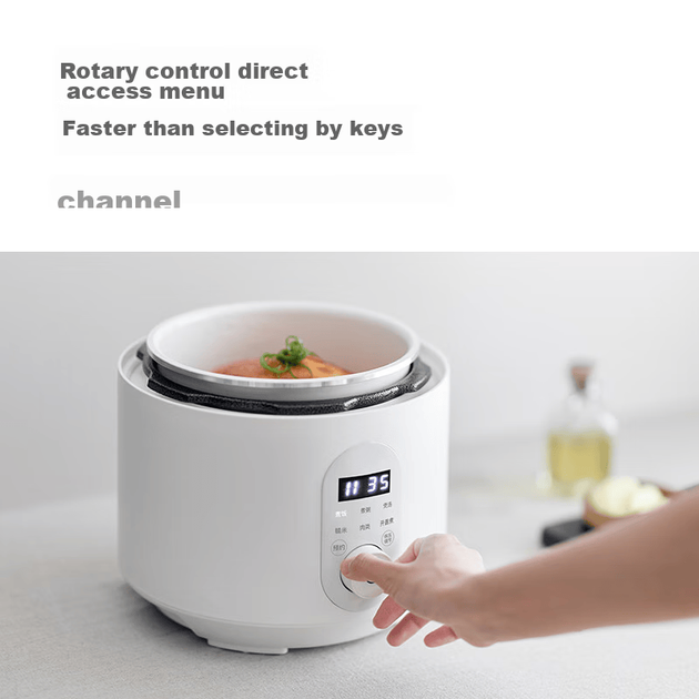 Скороварка Olayks Instant електрична, 3 л, YBW3001B - зображення 2