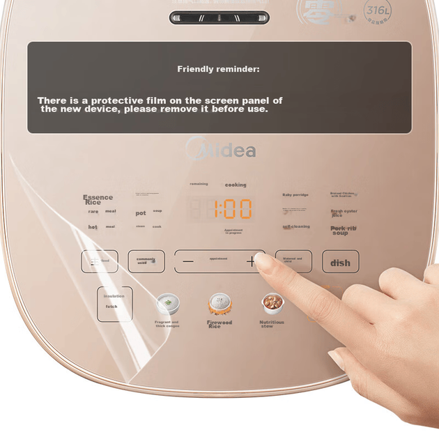 Рисоварка Midea 4л без покрытия домашняя электрическая, для 3-4 человек, RC436 - изображение 2