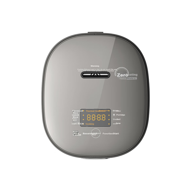 Рисоварка Midea, мини-версия, 2 л, внутренняя кастрюля из нержавеющей стали 316L, без покрытия, емкость для обезжиривания из нержавеющей стали 304, 9 функций, резервирование на 24 часа, MB-AFB2022LS [серия ZMD «Спокойствие духа»] - изображение 4