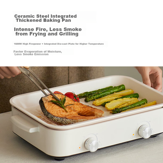Мультиварка Olayks Instant Cooking Pot электрическая 3.5л со съемной пластиной для гриля - изображение 6