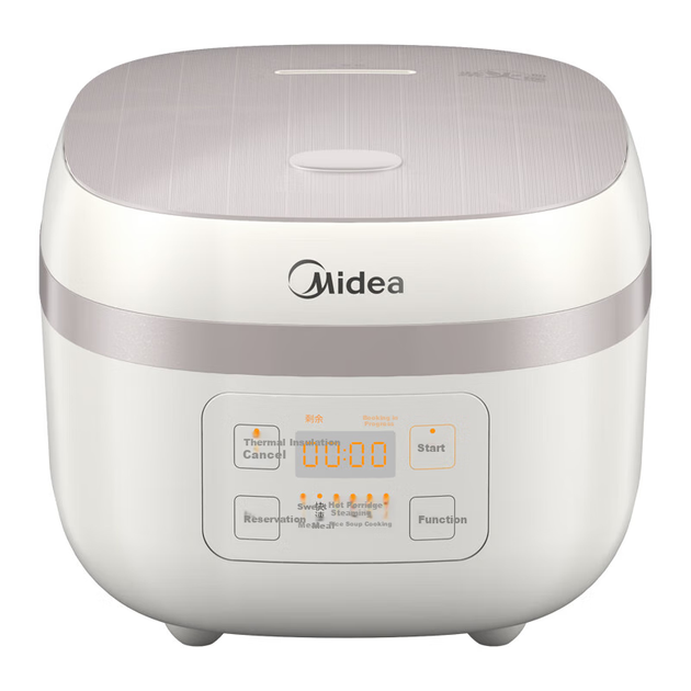 Рисоварка Midea MB-AFB40C8 4 л, чугунная кастрюля, индукционный нагрев, ZMD - изображение 2