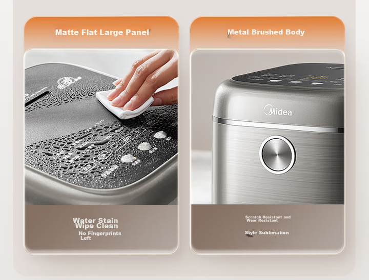 Мультиварка Midea MB-4E02R с керамической чашей и двойным нагревом, 4 л - изображение 8