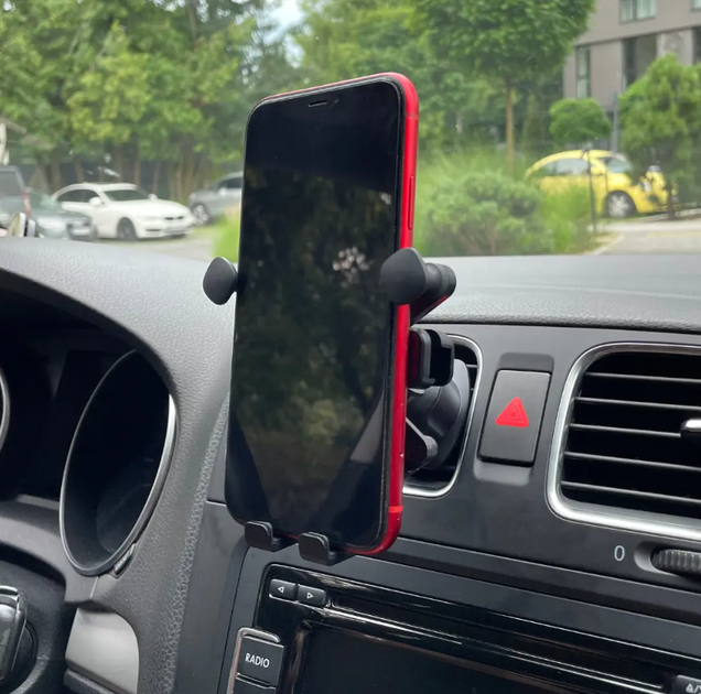 Автодержатель для телефона Proove Gravity Lite Air Outlet Car Mount 360° с гравитационным зажимом, на дефлектор, черный - Фото 2 Автодержатель для телефона Proove Gravity Lite Air Outlet Car Mount 360° с гравитационным зажимом, на дефлектор, черный - изображение 2