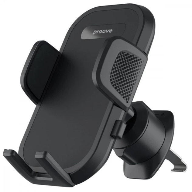 Автодержатель Proove Longway Silicone Air Outlet Car Mount на дефлектор для телефона 4.7–6.9", механический, черный - Фото 3 Автодержатель Proove Longway Silicone Air Outlet Car Mount на дефлектор для телефона 4.7–6.9", механический, черный - изображение 3