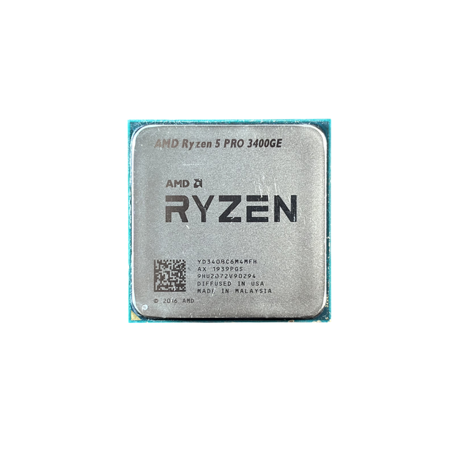 Процесор AMD Ryzen 5 3400GE 4 ядра 8 потоків AM4 до 4.0 ГГц Vega 11 35 Вт б/в - Фото 1 Процесор AMD Ryzen 5 3400GE 4 ядра 8 потоків AM4 до 4.0 ГГц Vega 11 35 Вт б/в - зображення 1