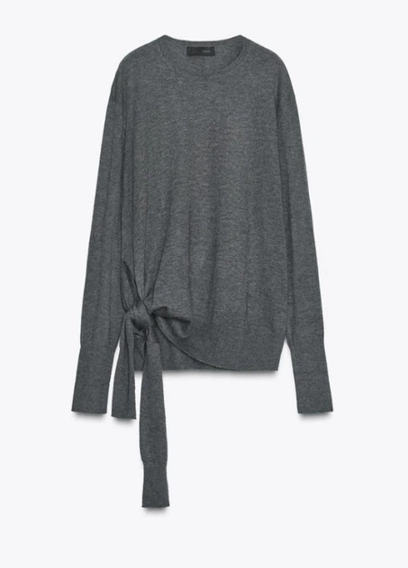 Светр Zara 18305 Сірий S (9598) - зображення 4