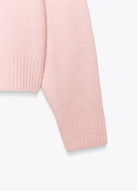 Светр Zara 18281 Світлий рожевий XL (2142) - Фото 3 Светр Zara 18281 Світлий рожевий XL (2142) - зображення 3