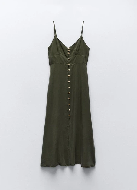 Плаття Zara 18107 Хакі M (8224) - изображение 3