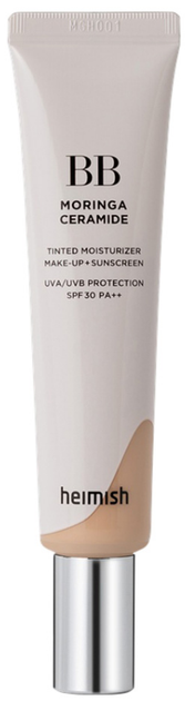 BB крем Heimish Moringa Ceramide SPF 30 PA++ 25N Medium 30 мл (8809481761910) - Фото 1 BB крем Heimish Moringa Ceramide SPF 30 PA++ 25N Medium 30 мл (8809481761910) - изображение 1