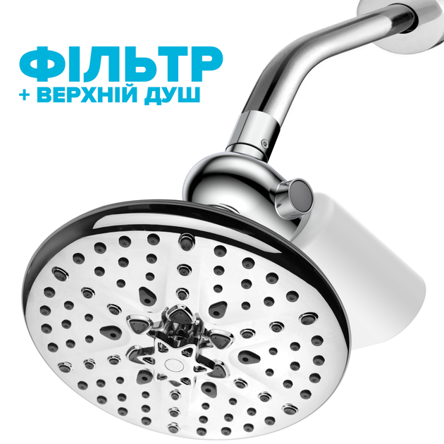 Фільтр для душу плаский DROP PURE-BOX/SLIM-MAX 12 рівнів з Вітаміном С та нормалізацією pH - зображення 3