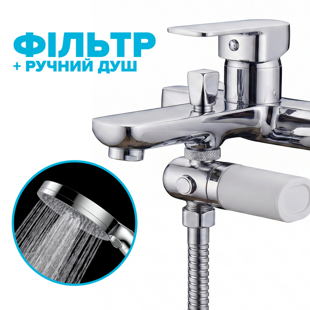 Фільтр для душу плаский DROP PURE-BOX/SLIM-MAX 12 рівнів з Вітаміном С та нормалізацією pH - зображення 2