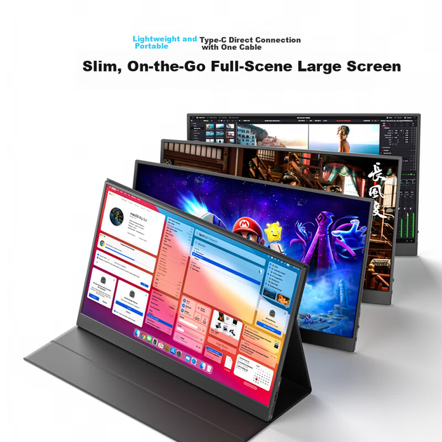 Монитор Eimio E16 IPS 15.6" 1920×1080 Full HD Portable - изображение 2