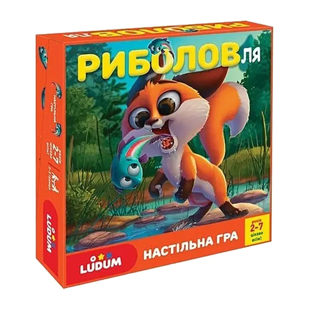 Детская настольная игра "Рыбалка" LD1049-54 Ludum украинский язык - Фото 1 Детская настольная игра "Рыбалка" LD1049-54 Ludum украинский язык - изображение 1