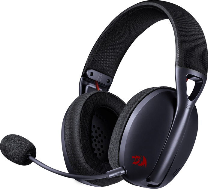 Наушники Redragon Ire Pro H848 Bluetooth Black (6950376715357) - Фото 2 Наушники Redragon Ire Pro H848 Bluetooth Black (6950376715357) - изображение 2
