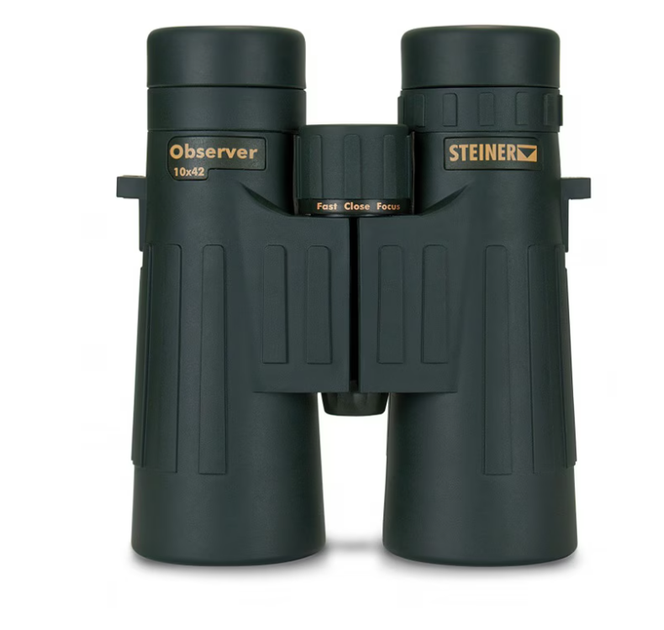 Бінокль Steiner Optik Observer 10x42 Зелений LORN.STEIN/OBSERVER - зображення 2