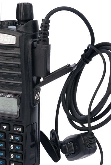 Рация Baofeng UV-82 + Гарнитура Baofeng c двойной кнопкой РТТ - Фото 10 Рация Baofeng UV-82 + Гарнитура Baofeng c двойной кнопкой РТТ - изображение 10