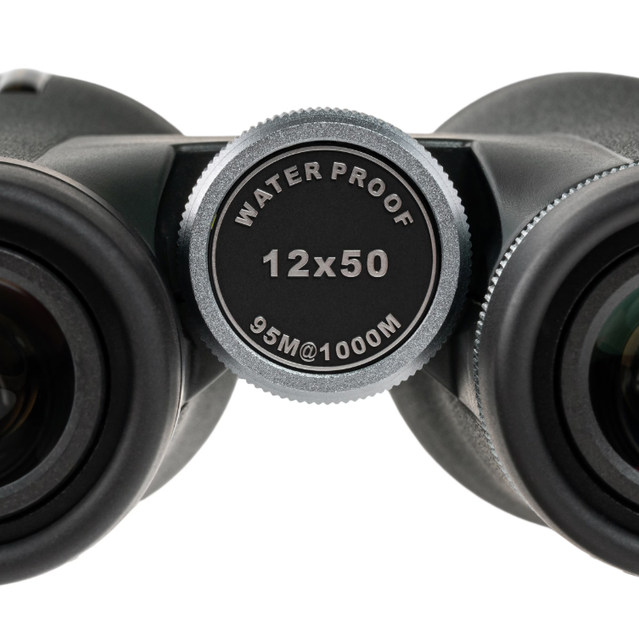 Бінокль Omegon Hunter 2.0 12x50 Сірий 71567 - зображення 5