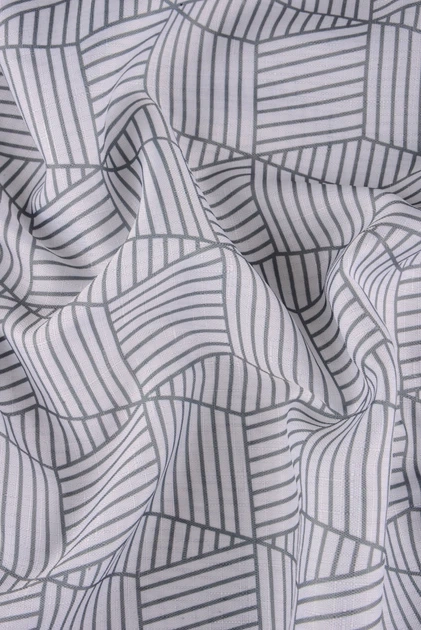 Скатерть Soho Geometria Grey 140х180 см водоотталкивающая - изображение 4
