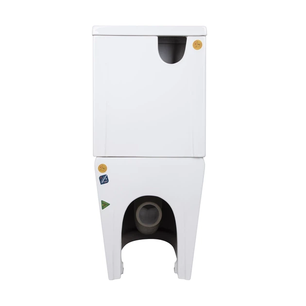 Напольный унитаз Qtap Jay Ultra Quiet с сиденьем Soft-close 640x360x835 мм QT07222175TW White - изображение 8