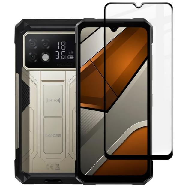 Защитное стекло Fiji Premium для Doogee S200 / S200 Ultra / S200X / S200 Plus / S200 Max полная проклейка Anti-Static черный - Фото 1 Защитное стекло Fiji Premium для Doogee S200 / S200 Ultra / S200X / S200 Plus / S200 Max полная проклейка Anti-Static черный - изображение 1