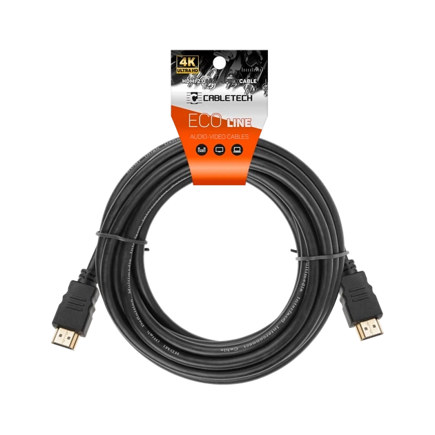 Кабель HDMI - HDMI 2.0 4K 20м Cabletech Eco Line (KPO4007-20) - изображение 2