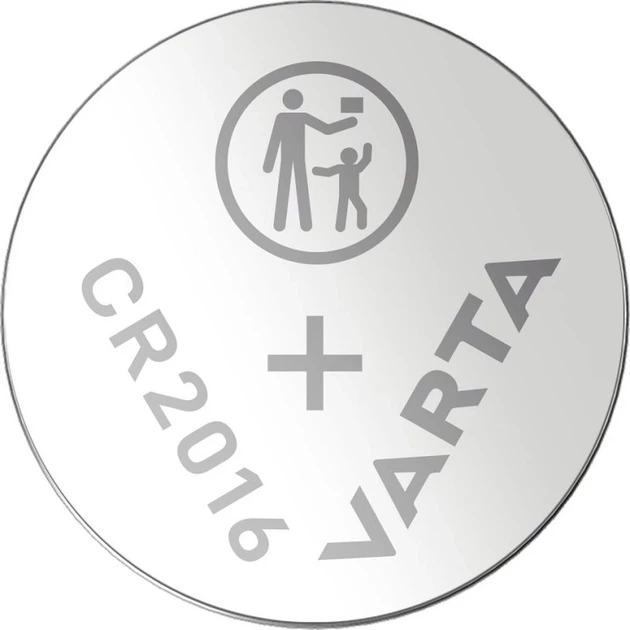 Батарейка Varta CR2016 2 шт. (BAT0240) - Фото 3 Батарейка Varta CR2016 2 шт. (BAT0240) - изображение 3