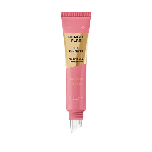 Бальзам для губ Max Factor Miracle Pure Lip Enhancer 040 Vital Rose 12 мл (3616306168855) - Фото 1 Бальзам для губ Max Factor Miracle Pure Lip Enhancer 040 Vital Rose 12 мл (3616306168855) - зображення 1