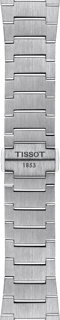 Чоловічий швейцарський годинник Tissot PRX T137.410.11.051.00 (Сріблястий / Чорний циферблат) - зображення 2