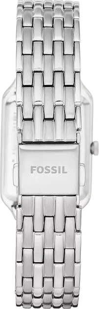 Жіночий годинник Fossil Raquel ES5221 (Сріблястий / Прямокутний корпус) - зображення 3
