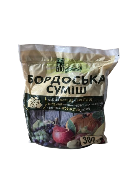 Фунгіцид Бордоська суміш 300 г - Фото 1 Фунгіцид Бордоська суміш 300 г - изображение 1