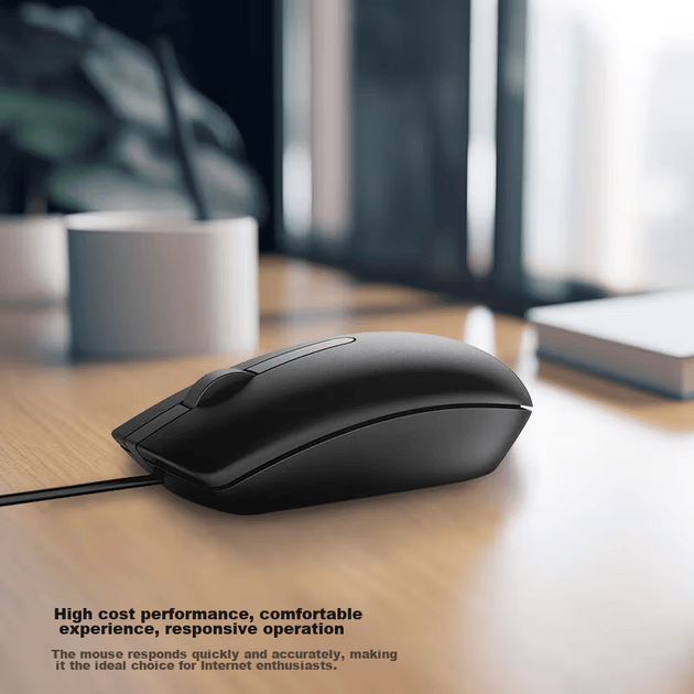 Мышь Dell MS116 USB Black - изображение 3
