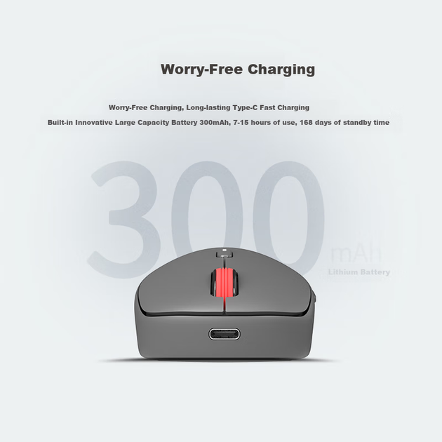 Мышь ThinkPlus WL300Pro Wireless Grey - изображение 2