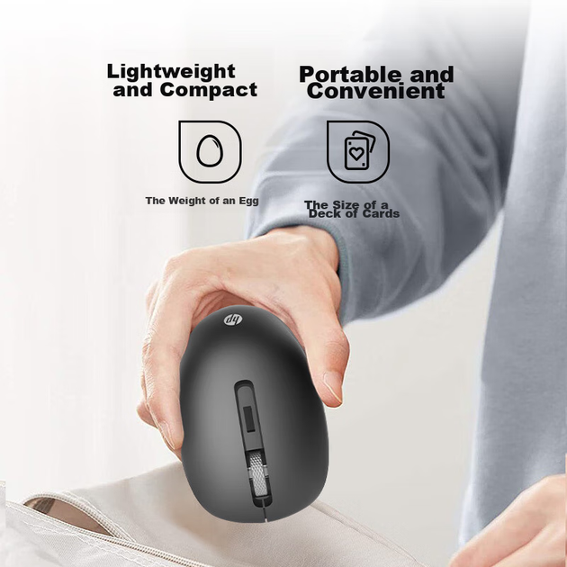 Мышь HP S1000 Plus Wireless White - изображение 4