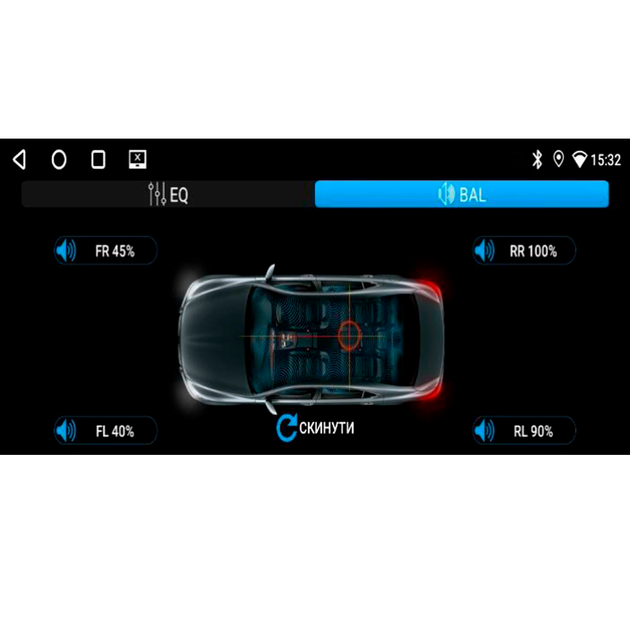 Автомагнитола Android 1DIN PHANTOM MPA-6900 4/64 ГБ, 6.8", GPS, Wi-Fi, Bluetooth, CarPlay, Android Auto - изображение 6