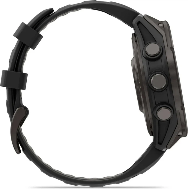 Смарт-годинники Garmin Fenix 8 Pro 51 mm AMOLED Titanium with Graphite/Black Silicone Band 010-03199-10/11 - изображение 3