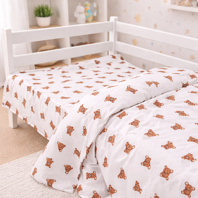 Простирадло Бязь 17-0935 Mini Bear 110*160 - зображення 4