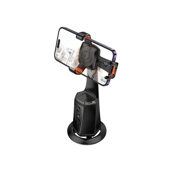 Смарт-штатив із трекером руху Hoco K26 Smart camera gimbal, Чорний - Фото 6 Смарт-штатив із трекером руху Hoco K26 Smart camera gimbal, Чорний - изображение 6