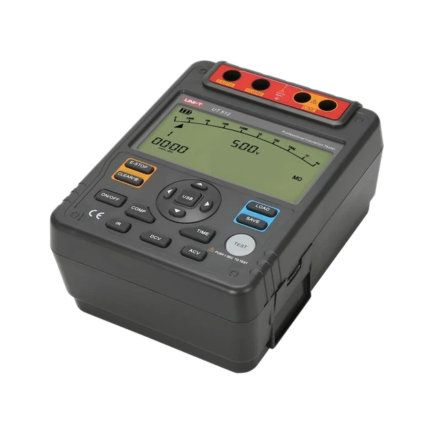 Мегаомметр UNI-T UT512 (MIE0131) - Фото 2 Мегаомметр UNI-T UT512 (MIE0131) - зображення 2