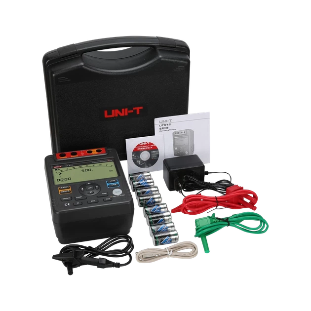 Мегаомметр UNI-T UT512 (MIE0131) - Фото 6 Мегаомметр UNI-T UT512 (MIE0131) - зображення 6