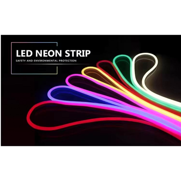 LED лента RGB Неоновая Веревка 10м 5V Bluetooth IP65 для подсветки помещения - изображение 8