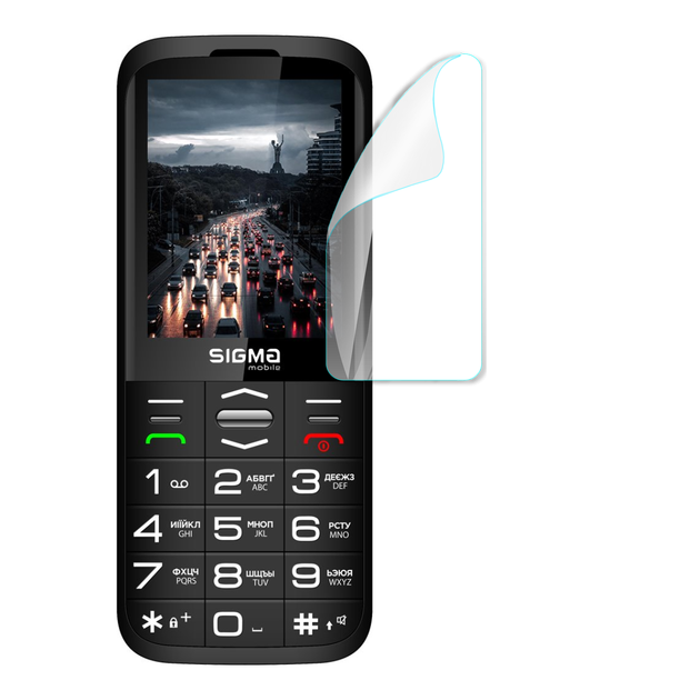 Защитная полиуретановая пленка GP Simple Armor на Sigma mobile Comfort 50 Grace CF212 на экран (глянцевая) - Фото 1 Защитная полиуретановая пленка GP Simple Armor на Sigma mobile Comfort 50 Grace CF212 на экран (глянцевая) - изображение 1