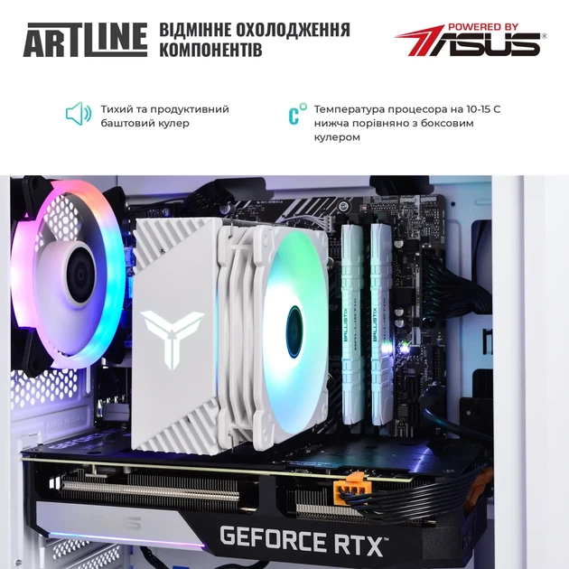 Комп'ютер ARTLINE Gaming X49WHITE Windows 11 Home (X49WHITEv55Win) - изображение 5