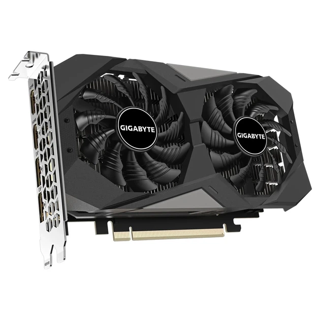 Відеокарта GIGABYTE Nvidia GeForce RTX 3050 6Gb WINDFORCE OC V2 (GV-N3050WF2OCV2-6GD) - Фото 3 Відеокарта GIGABYTE Nvidia GeForce RTX 3050 6Gb WINDFORCE OC V2 (GV-N3050WF2OCV2-6GD) - зображення 3